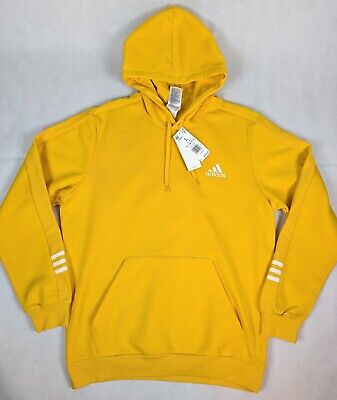 Unisex Yellow Full Sleeves Pullover Hoodie