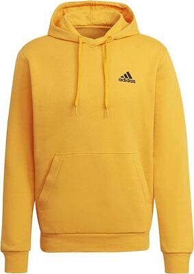 Unisex Yellow Full Sleeves Pullover Hoodie